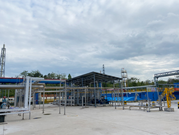 利用具有1000 kg/h氣化能力的大型蒸汽汽化器，滿足生產需要，維護安全生產